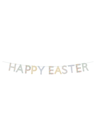 Meri Meri X Liberty - Happy Easter Asılan Süs Çok Renkli