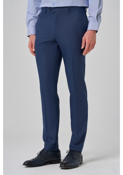 Morven Erkek Lacivert Klasik Slim Fit Dar Kesim Pantolon 26mc003006200 Lacivert