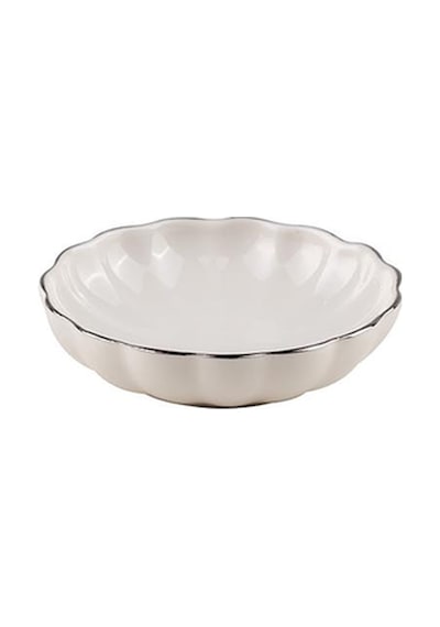 Bone Luz 2 Parça 8 Cm Kase Platin File Beyaz - Gümüş