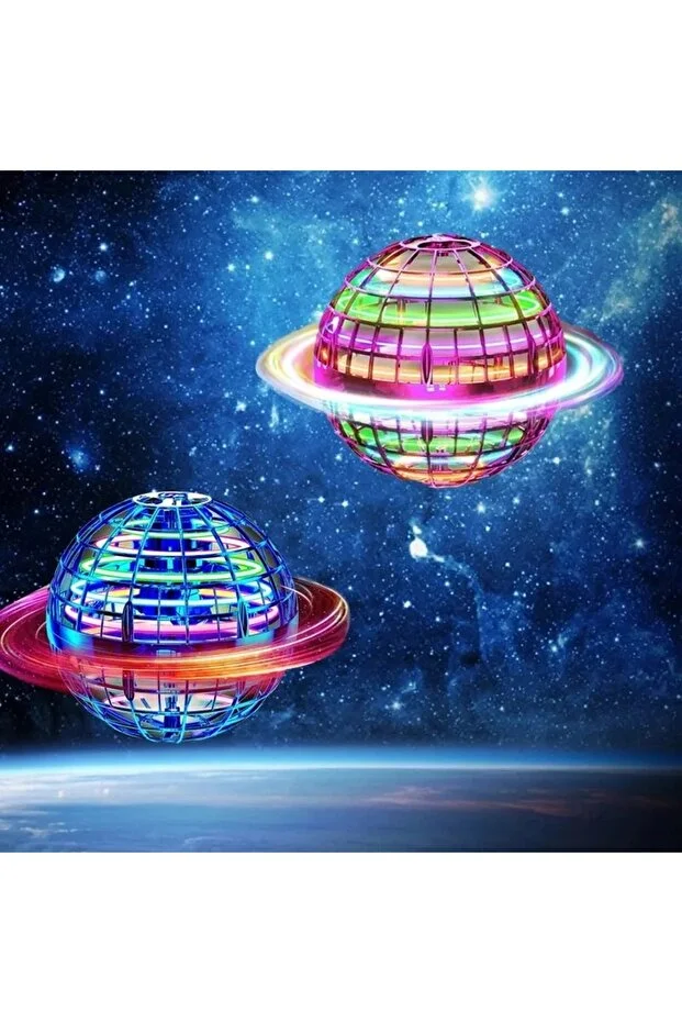 Flynova Pro Ufo Uçan Top Dönen El Sensörlü Şarjlı 360 Dönen Mini Drone Helikopter