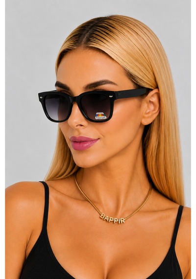 Wayfarer Yaylı Menteşe Polarize Cam Unisex Güneş Gözlüğü Çok Renkli