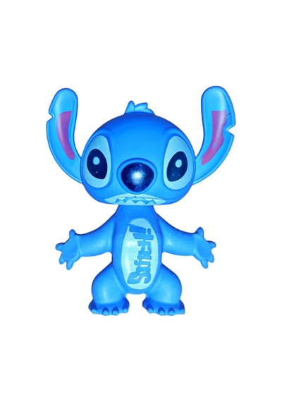 Stitch Figür Oyuncak Yumuşak Vücut Mavi 10 Cm.