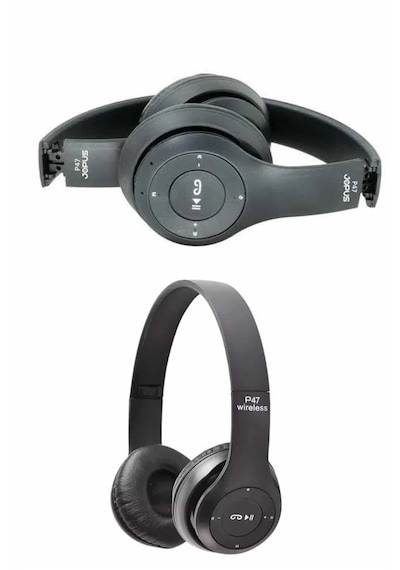 Mey İthalat Wireless 5.0 Bluetooth Kablosuz Kulaklık Anc Özellikli Kulak Üstü Ayarlanabilir