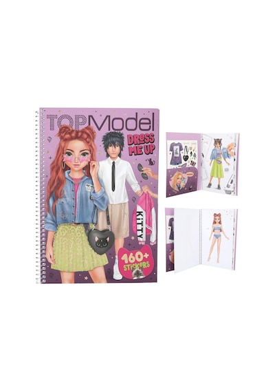 Top Model Dress Me Up Büyük Çıkartma Kitabı - Rebel Kıtty