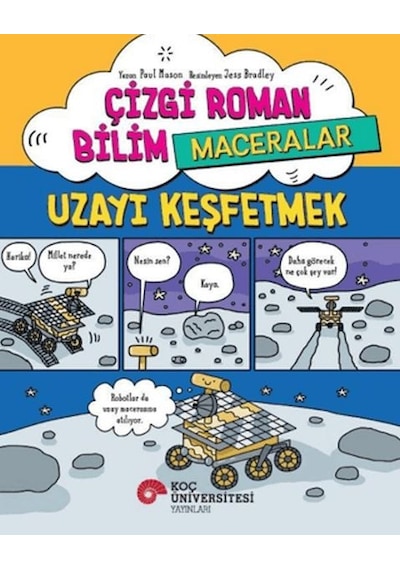 Çizgi Roman Bilim-maceralar Uzayı Keşfetmek