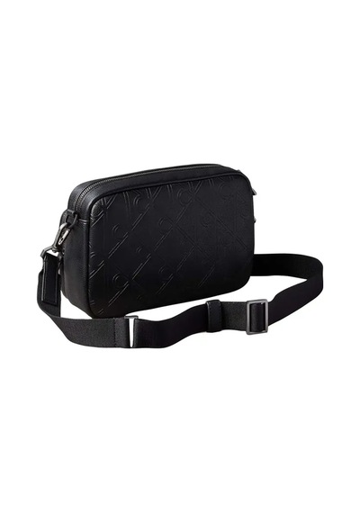 Calvin Klein Emblem Aop Deboss Ca, Ub1 Siyah Erkek Çapraz Çanta