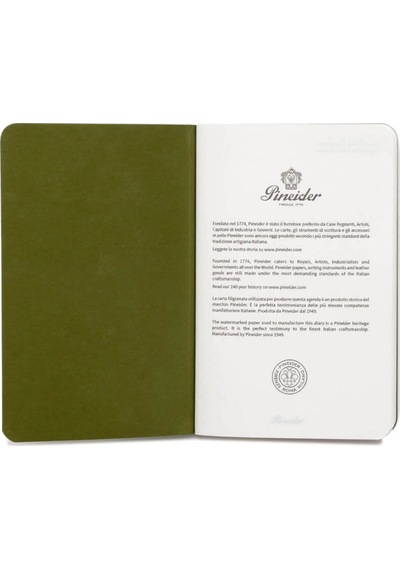 Pineider Defter Jazz 9x14 Cm Verde Cqs10qul01s060 Yeşil