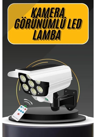Astraltech Güneş Paneli İle Çalışan Hareket Sensörlü Led Lamba