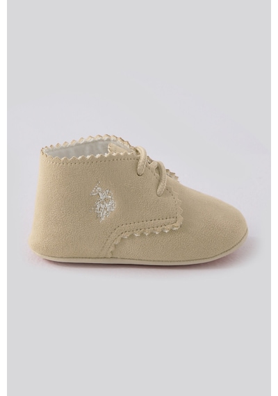 U.S. Polo Assn. Us Polo Kız Bebek Ayakkabı 5274-45981 Krem