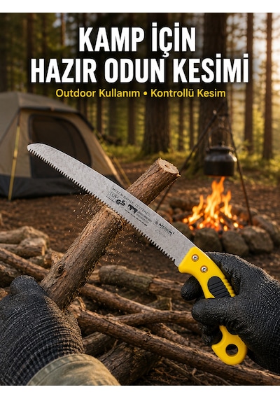 El Tipi Bahçe Bıçkısı Dayanıklı Çelik Kesim Testeresi - Lisinya