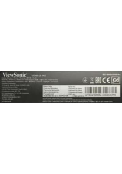Viewsonic VX3480-2K-Pro 34" 1 MS Wqhd Pivot 165 Hz Oyuncu Monitörü Teşhir