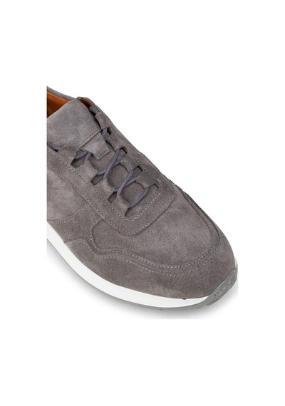 Deery Erkek Hakiki Süet Gri Sneaker Ayakkabı - E8210mgrıe01 Gri