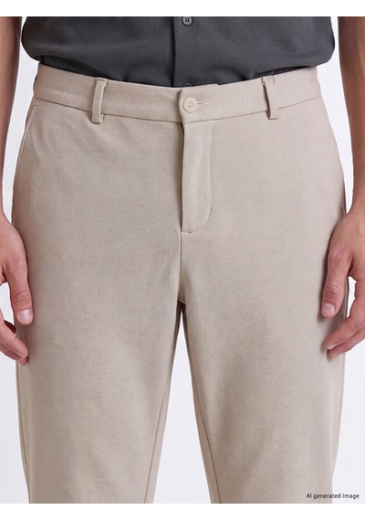 Lcw Vision Bej Slim Fit Gabardin Erkek Pantolon