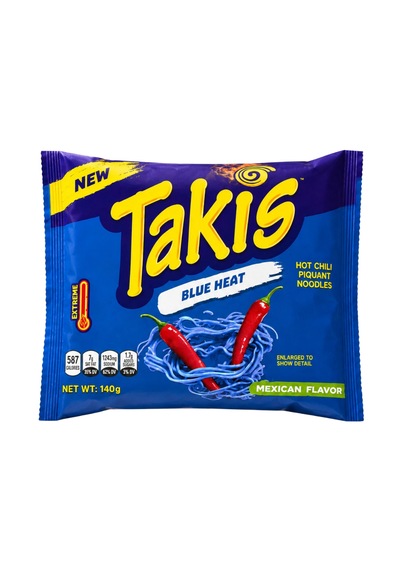 Takis Blue Heat - Hot Chili Piquant Noodles 140g