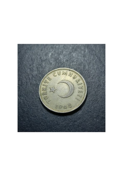 3996367e9d97cb87aa 1948 Gümüş 1 Lira 7,48 Gram Ççt+ Eski Madeni Para
