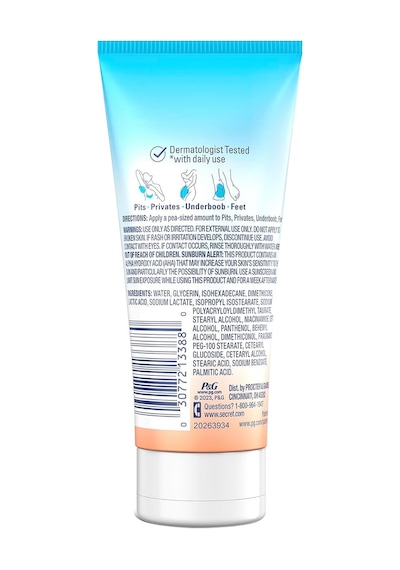 Secret Whole Body Peach + Vanilla Blossom Alüminyumsuz Tüm Vücut Krem Deodorant 85gr