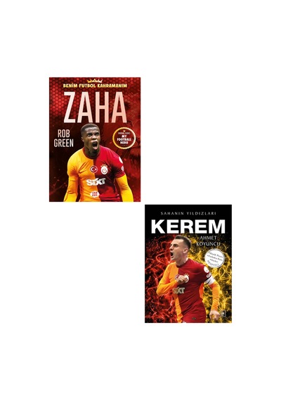 Kerem Sahanın Yıldızları - Zaha Benim Futbol Kahramanım Poster Sticker Futbolcu Kartı Hediyeli