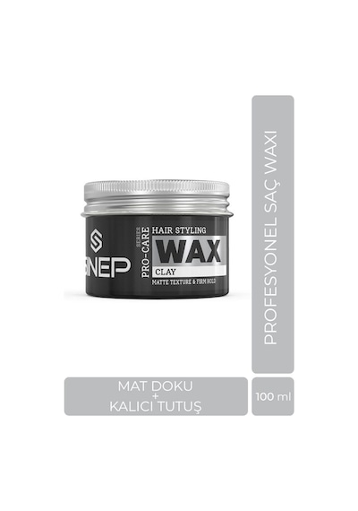 Sinep Pro-care Premium Seri Clay Kil Mat Wax 100 Ml