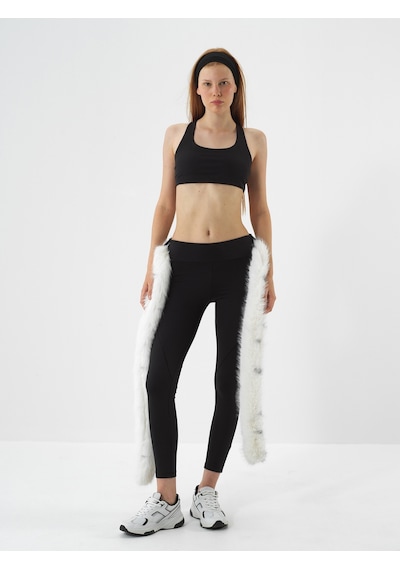 Xint Siyah Slim Fit Tayt 470512