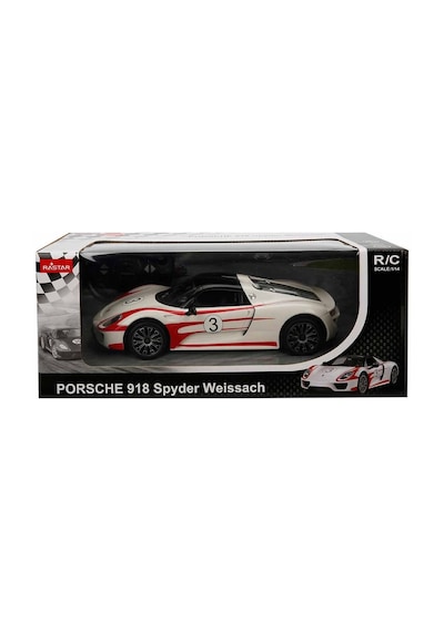 70710 1:14 Uzaktan Kumandalı Porsche 918 Spyder Weissach Işıklı A