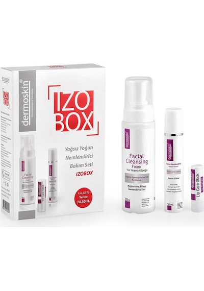 Dermoskin Izobox Yağsız Yoğun Nemlendirme Bakım Seti