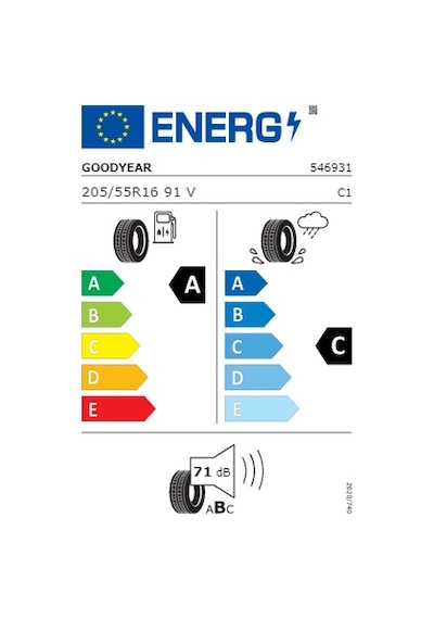 Goodyear 205/55 R16 91V Efficientgrip Performance Renault 3 Kanal Yaz Lastiği 2025