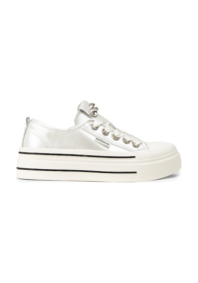 Deery Kadın Beyaz Rugan Sneaker Ayakkabı - K0524zbyzc01 Beyaz