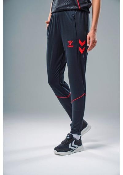 Hummel Target Pants Siyah - Kırmızı