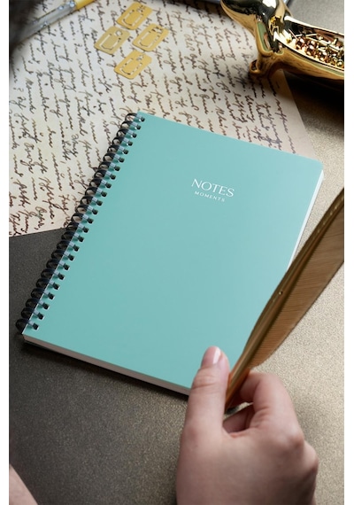 Sylcon Sp.defter. Pp 80 Gr. Ivory, A5 . Yap.çizgili .yeşil Yeşil