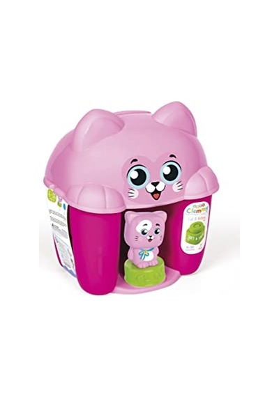 Clementoni Soft Clemmy Yumuşak Blok Kova Seti Kedicik