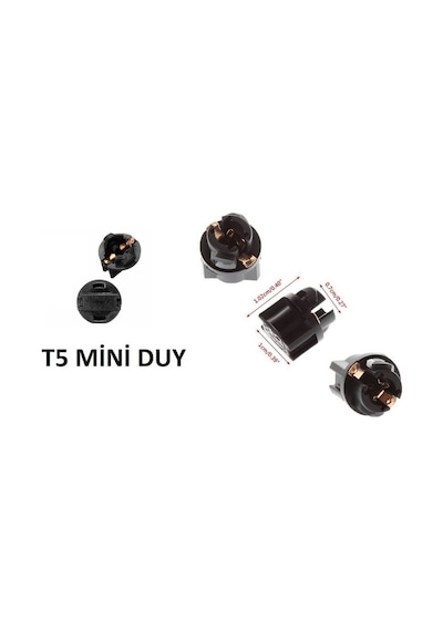 T5 Duy Gösterge Duy 2 Li Paket