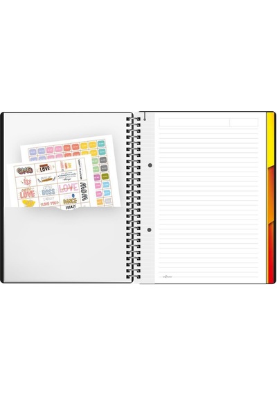 Elegance A4 Defter Çizgili 160 Syf Spiralli