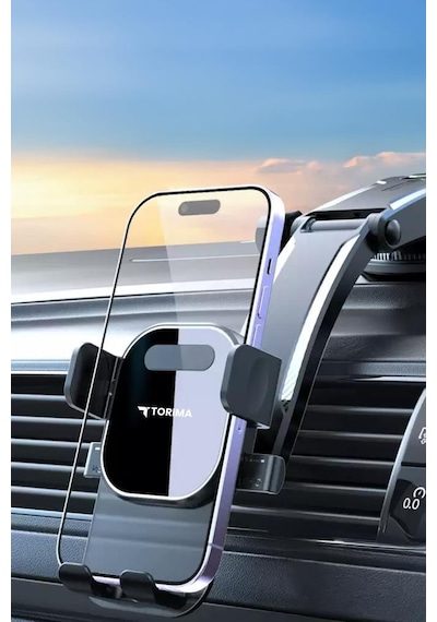 Torima Jx-048 Siyah Araç İçi Vantuzlu 360 Derece Telefon Tutucu
