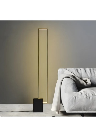 Dikdörtgen Led Lambader 9646-t25-6t-hu Siyah