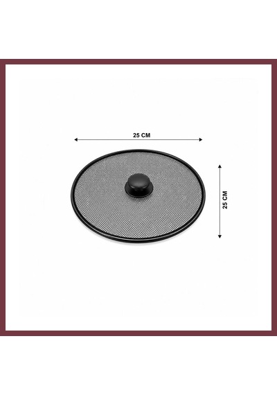 Storeşahin Yağ Sıçratmaz Tel Kapak Kulplu Metal Çerçeve 25 Cm Shn0720