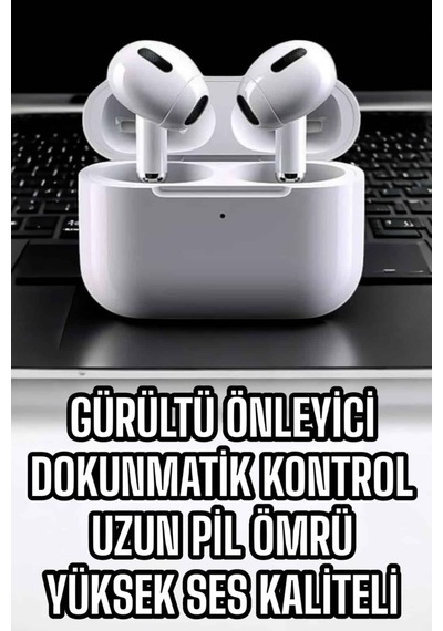 3.nesil Tws Bluetooth Kulaklık Mikrofonlu Anc Özelliği Dokunmatik Kontrol -