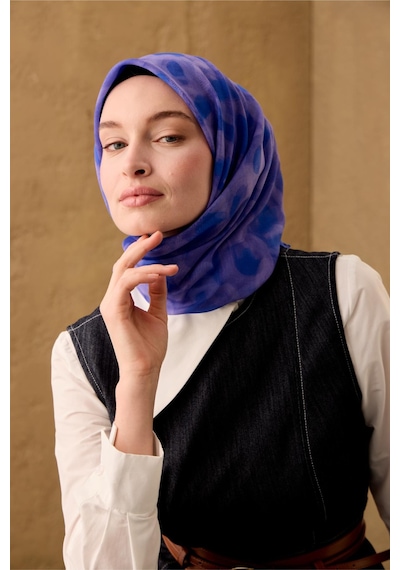 Silk Home Soft Eşarp 73098 Mor, Eflatun - 11
