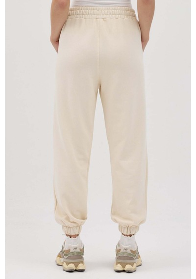Buly Cozy Beli Lastikli Jogger Eşofman Altı Bej