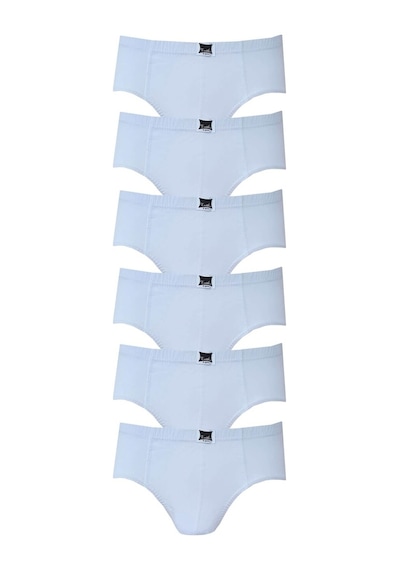 Tutku Iç Giyim Pamuklu Erkek Çocuk Slip Külot Beyaz 6 Lı Paket
