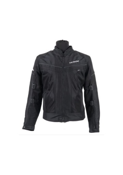 Venom Dynamıc Pro V2 Cordura Impactec Yeni Sezon Siyah 4 Mevsim Motosiklet Montu