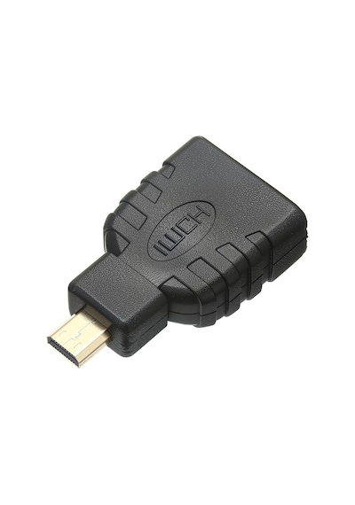 Micro Hdmı To Hdmı Çevirici Adaptör - Altın Uçlu 4k Destekli Dönüştürücü - Raspberry Pi 5 Uyumlu