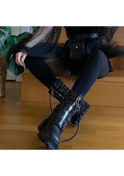 Kadın Kalın Tabanlı Postal Bot 001