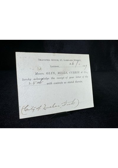 Antiye 1907 Yılından İngiltere Kendinden Halfpenny Pullu Postakartı