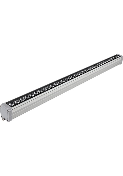100 Cm Wallwasher Led Bina Dış Duvar Aydınlatma Mavi Işık Gri