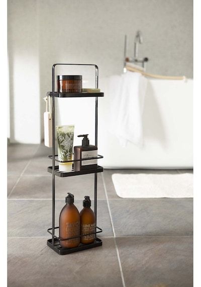 Banyo Aksesuarları Metal Raflı Askılık Sabunluk