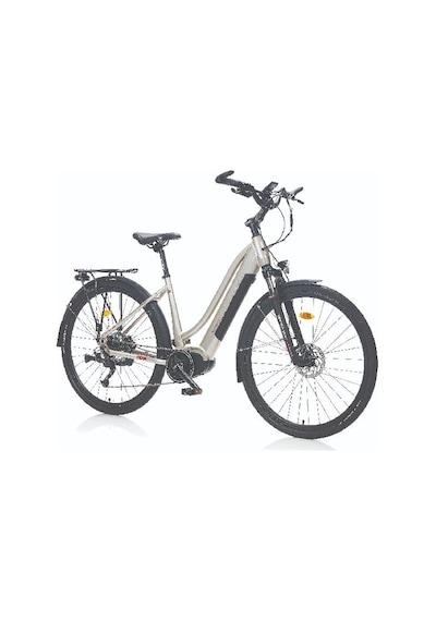 Corelli Sacha-l Elektrikli Kadın Şehir Bisiklet Hd 46cm 28 Jant 9 Gri