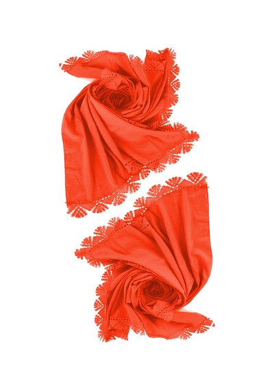 Ulupazarlama 2 Adet, Narçiçeği İğne Oyası Mevlüt Örtüsü, Çeyizlik İğne Oyası Şal, 70 X 140 Çok Renkli
