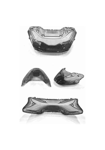 Honda Pcx 2021 - 2024 Uyumlu Arka Stop Camı Füme
