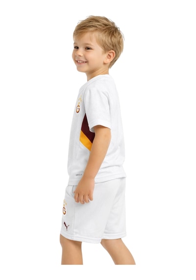 Gs Frm 0170 01777966902 Galatasaray Lisanslı 24-25 5 Yıldızlı Beyaz Çocuk Forma Set Beyaz