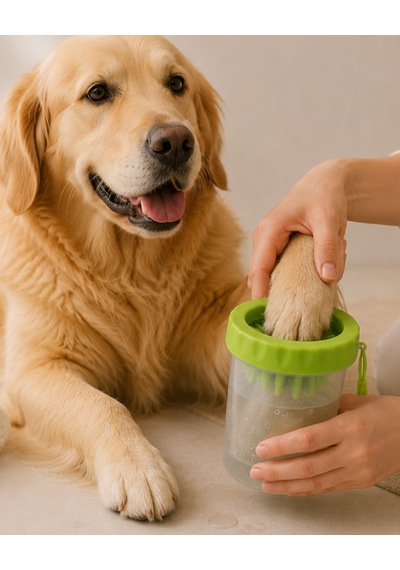 Köpek Ayak Yıkama Sarı